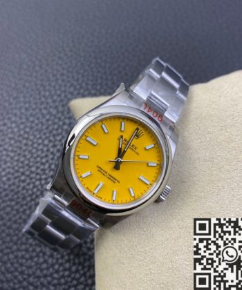Rolex Oyster Perpetual Women M277200-0005 Yellow Dial 31mm