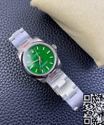 Perpetual Oyster Rolex Watch​ M277200-0006 Green Dial 31mm
