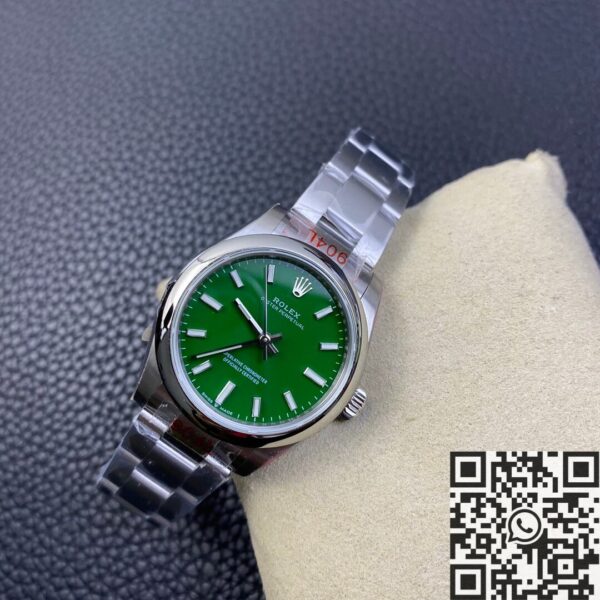Perpetual Oyster Rolex Watch​ M277200-0006 Green Dial 31mm