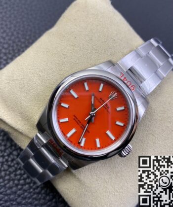 Rolex Lady Oyster Perpetual M277200-0008 Red Dial Size 31mm