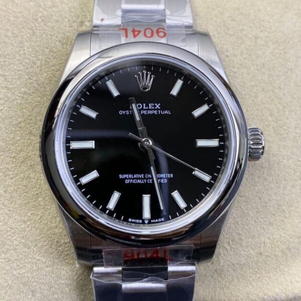 Rolex Ladies Oyster Perpetual​ M277200-0002 Black Dial 31mm