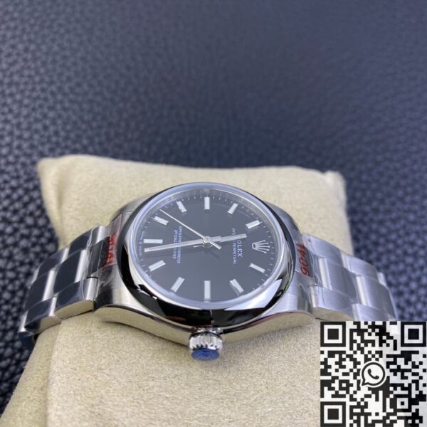 Rolex Ladies Oyster Perpetual​ M277200-0002 Black Dial 31mm