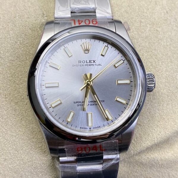 Rolex Ladies Oyster Perpetual Datejust M277200-0001 Silver Dial