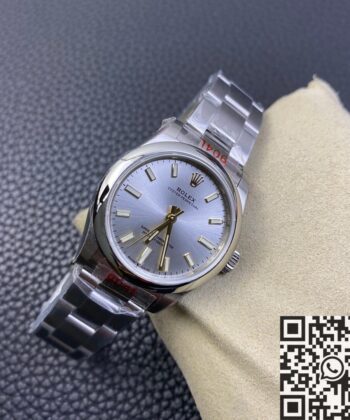 Rolex Ladies Oyster Perpetual Datejust M277200-0001 Silver Dial