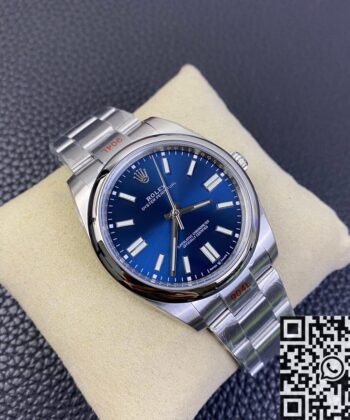 Blue Oyster Perpetual Rolex​ M124300-0003 Blue Dial Size 41mm