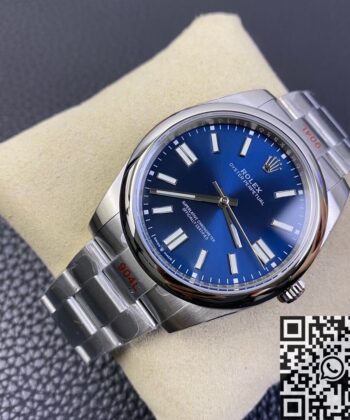 Blue Oyster Perpetual Rolex​ M124300-0003 Blue Dial Size 41mm