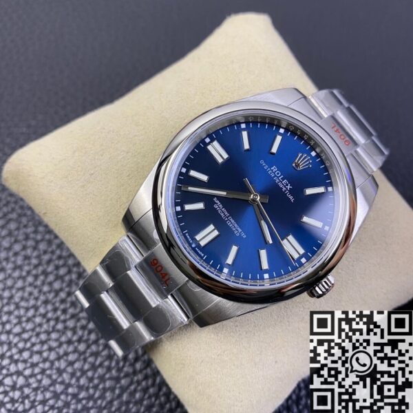 Blue Oyster Perpetual Rolex​ M124300-0003 Blue Dial Size 41mm