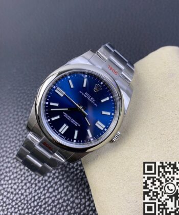 Blue Oyster Perpetual Rolex​ M124300-0003 Blue Dial Size 41mm