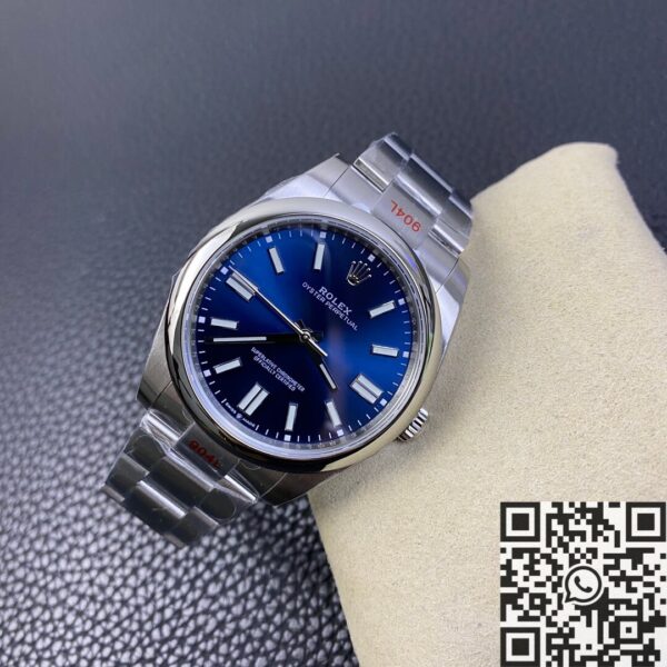 Blue Oyster Perpetual Rolex​ M124300-0003 Blue Dial Size 41mm