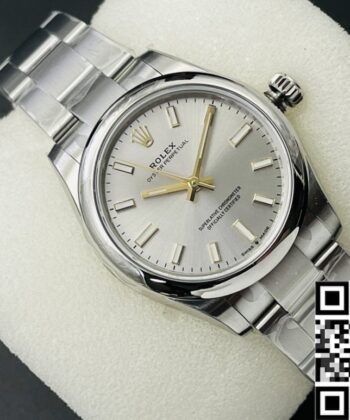 Oyster Perpetual 36MM Watches Rolex M126000-0001 Silver Dial