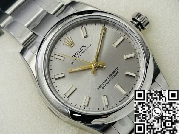 Oyster Perpetual 36MM Watches Rolex M126000-0001 Silver Dial