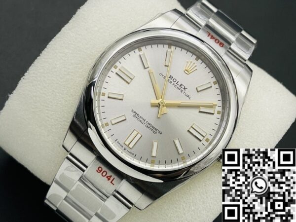 Oyster Perpetual 41MM Rolex M124300-0001 Silver EW Factory