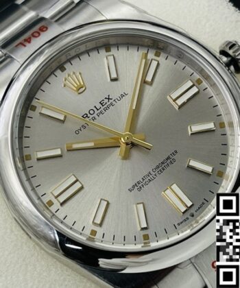 Oyster Perpetual 41MM Rolex M124300-0001 Silver EW Factory