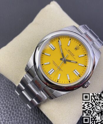 EW Factory Rolex Oyster Perpetual M124300-0004 Yellow 41mm