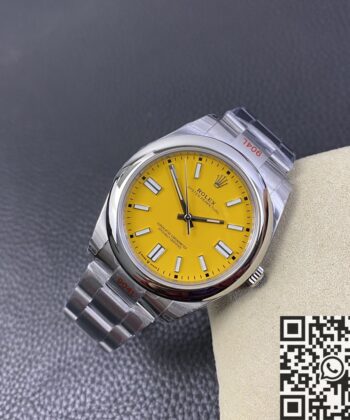 EW Factory Rolex Oyster Perpetual M124300-0004 Yellow 41mm