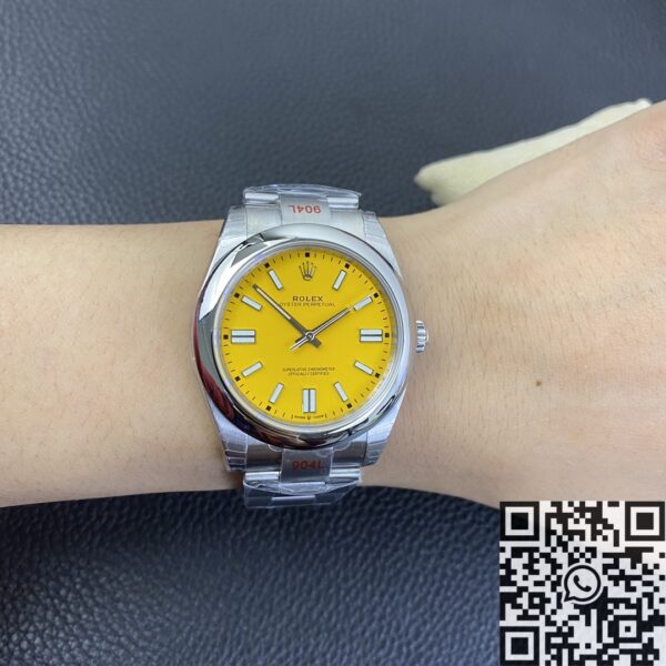 EW Factory Rolex Oyster Perpetual M124300-0004 Yellow 41mm
