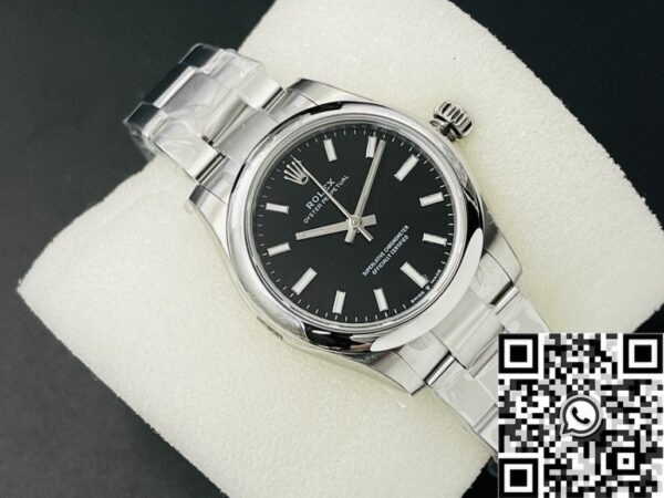 Rolex Oyster Perpetual Copy M126000-0002 Black Dial Size 36mm