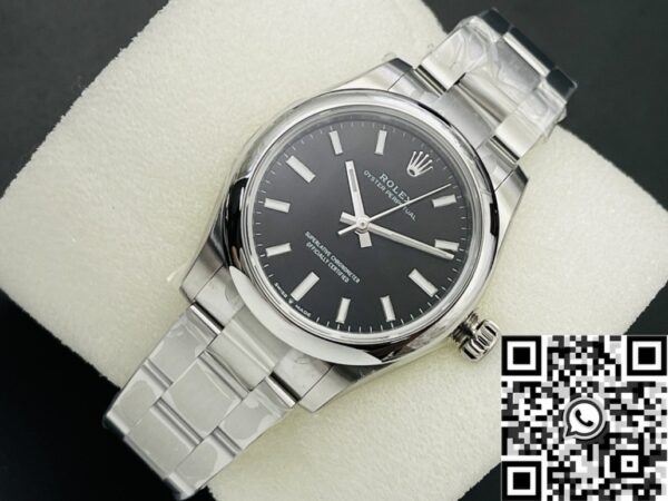 Rolex Oyster Perpetual Copy M126000-0002 Black Dial Size 36mm