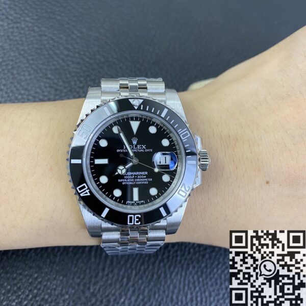 EW Factory Rolex Submariner 116610LN Black Dial Size 40mm