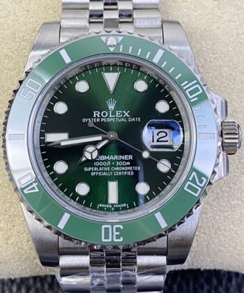 EW Factory Submariner Watch Rolex 116610LN Green Dial 40mm