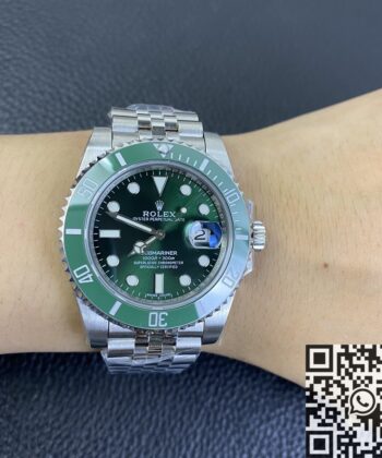 EW Factory Submariner Watch Rolex 116610LN Green Dial 40mm