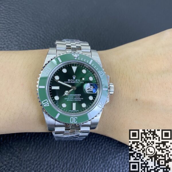 EW Factory Submariner Watch Rolex 116610LN Green Dial 40mm