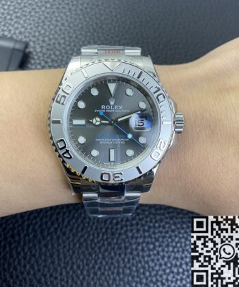 Fake Rolex Yacht Master M126622-0001 Rhodium White 40mm