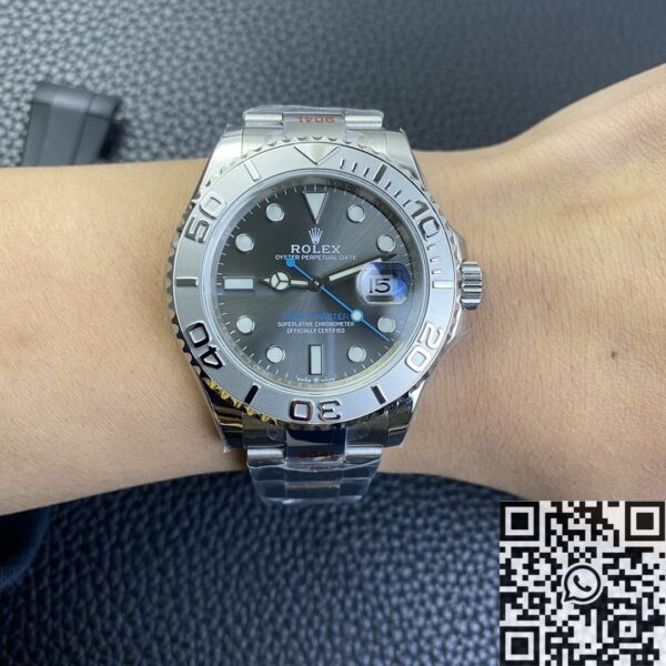 Fake Rolex Yacht Master M126622-0001 Rhodium White 40mm