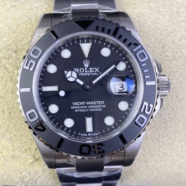 Yacht Master 42MM Rolex M226627-0001 Alcohol Black Dial