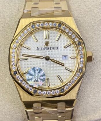 Royal Oak Audemars Piguet 67651SR Gold Diamond JF Factory