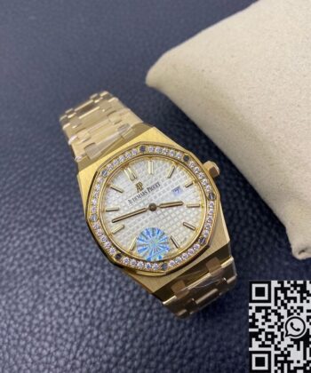 Royal Oak Audemars Piguet 67651SR Gold Diamond JF Factory