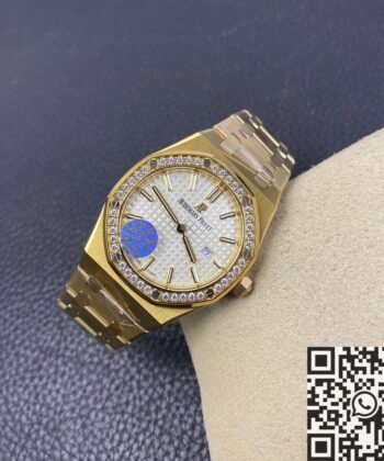 Royal Oak Audemars Piguet 67651SR Gold Diamond JF Factory