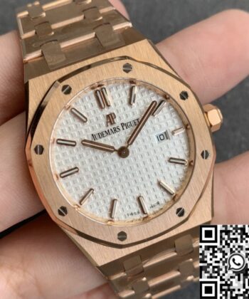 Audemars Piguet Royal Oaks​ 67651ST Full Rose Gold JF Factory