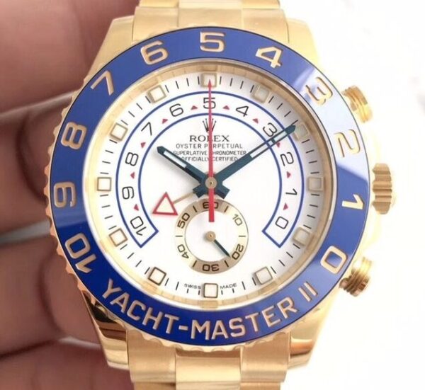 Rolex Yacht Master Replica II 116688-78218 Gold Watch 44mm