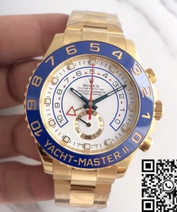 Rolex Yacht Master Replica II 116688-78218 Gold Watch 44mm