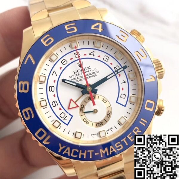 Rolex Yacht Master Replica II 116688-78218 Gold Watch 44mm