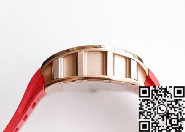 EUR Factory Richard Mille RM052 Rose Gold Case Red Rubber