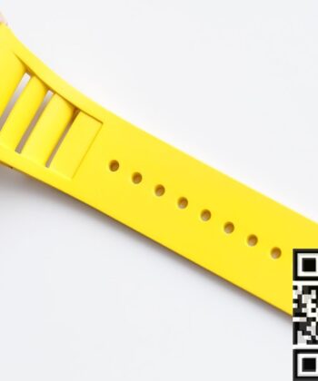 EUR Factory RM052 Richard Mille Rose Gold Case Yellow Rubber