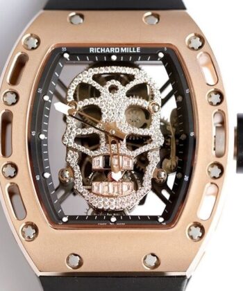EUR Factory Men RM052 Richard Mille Rose Gold Case With