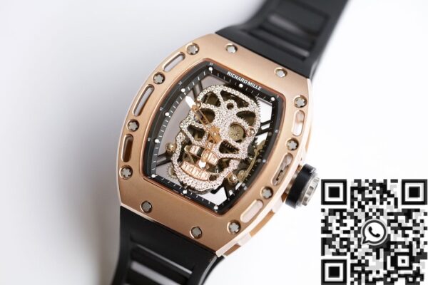 EUR Factory Men RM052 Richard Mille Rose Gold Case With