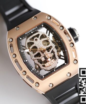 EUR Factory Men RM052 Richard Mille Rose Gold Case With
