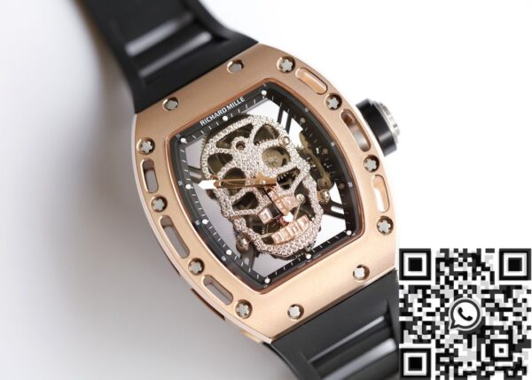EUR Factory Men RM052 Richard Mille Rose Gold Case With