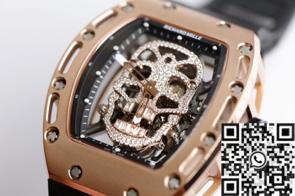 EUR Factory Men RM052 Richard Mille Rose Gold Case With