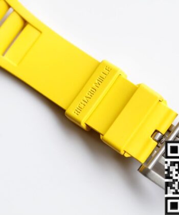 EUR Factory RM052 Watch Richard Mille Diamond Skull Yellow