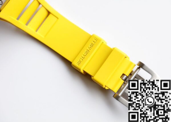 EUR Factory RM052 Watch Richard Mille Diamond Skull Yellow