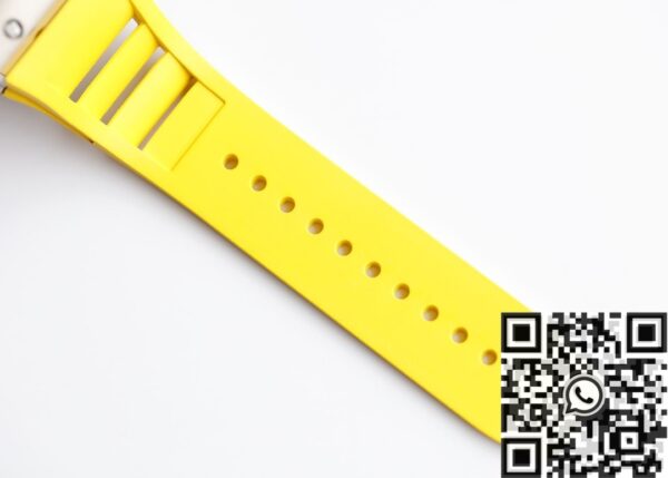 EUR Factory RM052 Watch Richard Mille Diamond Skull Yellow