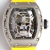 EUR Factory RM052 Watch Richard Mille Diamond Skull Yellow