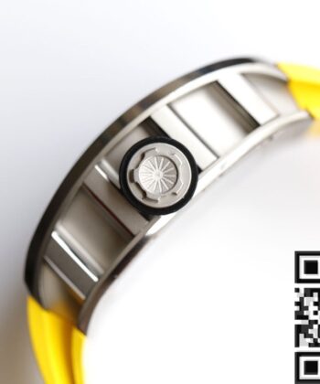 EUR Factory RM052 Watch Richard Mille Diamond Skull Yellow