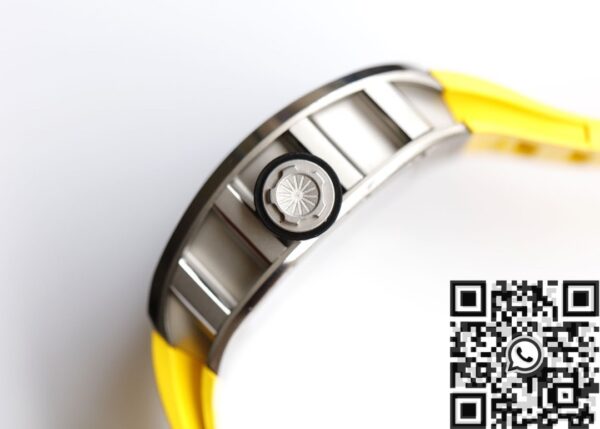 EUR Factory RM052 Watch Richard Mille Diamond Skull Yellow