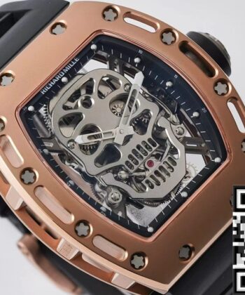 RM052 Watch Richard Mille Rose Gold Case EUR Factory